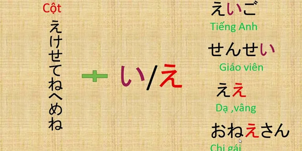 Cách đọc và viết tiếng Nhật