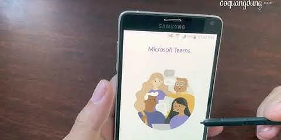 Cách đổi background trong Microsoft Team trên điện thoại Android