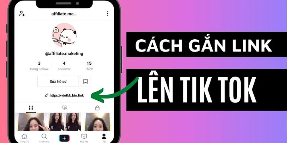 Cách dõi Facebook trên TikTok