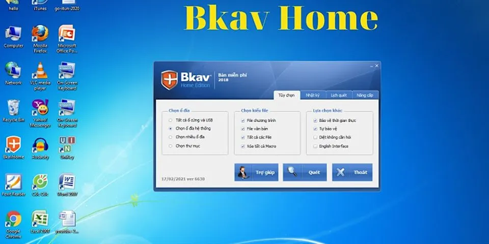 Cách dụng Bkav Pro miễn phí