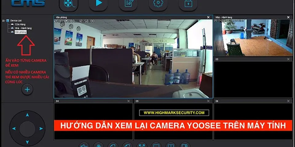 Cách ghi hình camera Yoosee trên máy tính