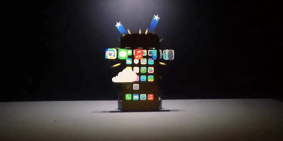 Cách giới thiệu sản phẩm iPhone