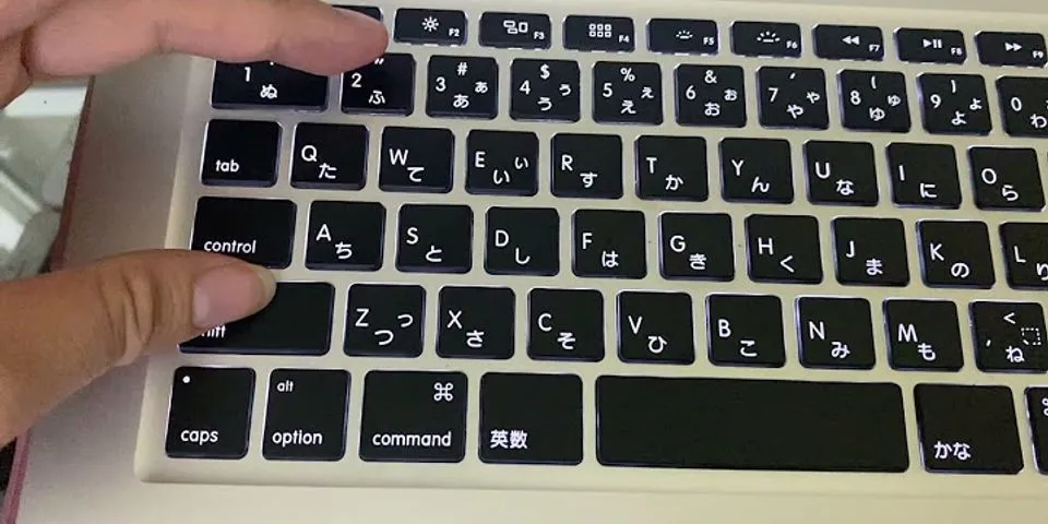 Cách gõ dấu công trên bàn phím tiếng Nhật