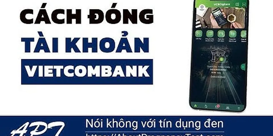 Cách hủy tài khoản Vietinbank online