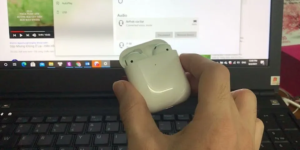 Cách kết nối bluetooth laptop với tai nghe không dây