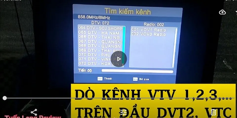 Cách kết nối đầu VTC T201 với tivi