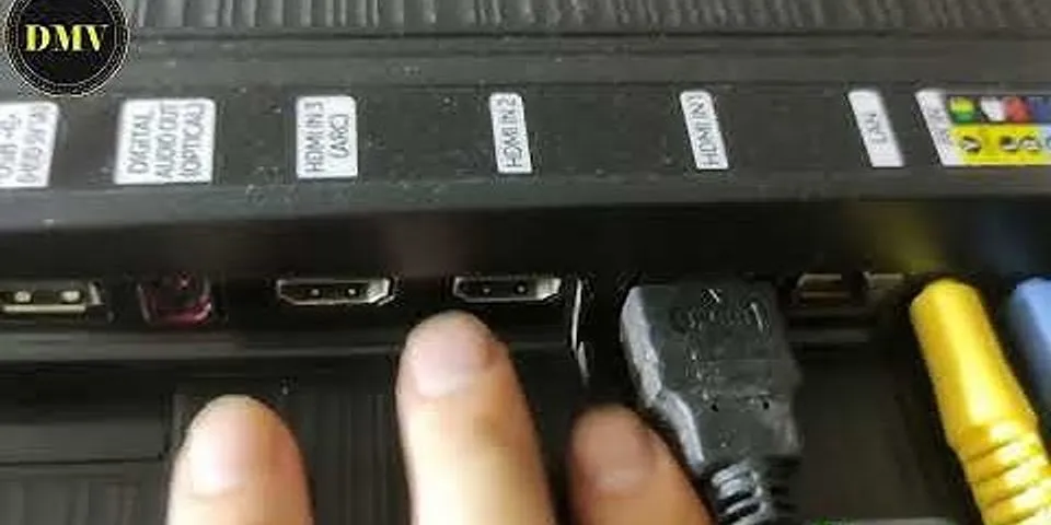 Cách kết nối PS4 với tivi Samsung
