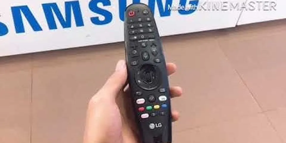 Cách kết nối webcam với tivi LG