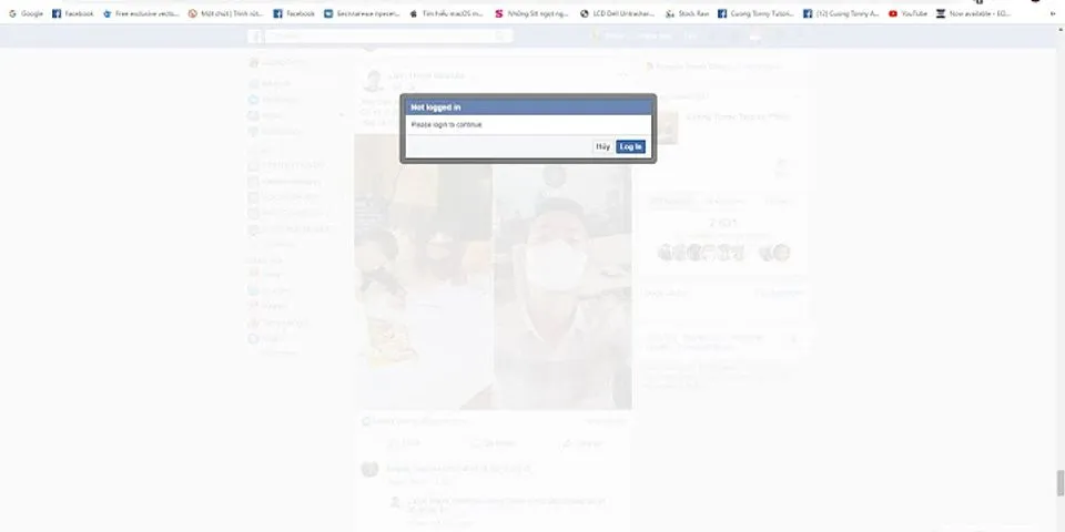 Cách khắc phục Facebook bị văng ra ngoài trên máy tính