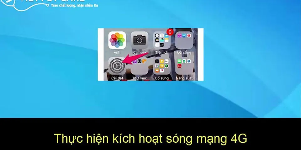 Cách kích hoạt sim Vietnamobile 4G trên iPhone