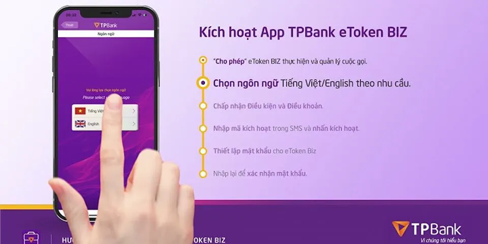 Cách kích hoạt thẻ TPBank trên app