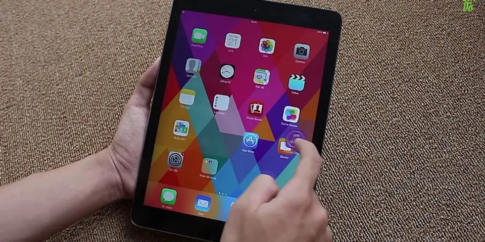Cách kiểm tra cấu hình iPad 3