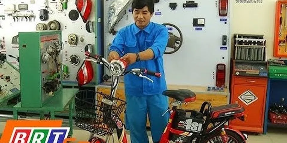 Cách kiểm tra điện của xe đạp điện