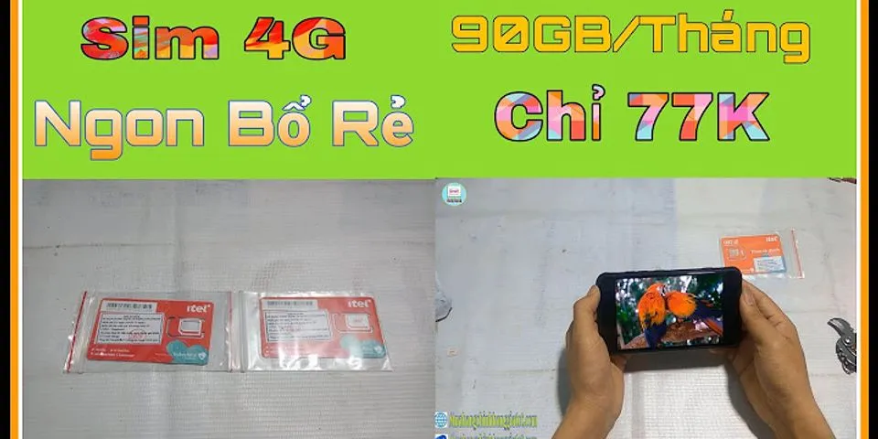 Cách kiểm tra dung lượng 4G ITelecom