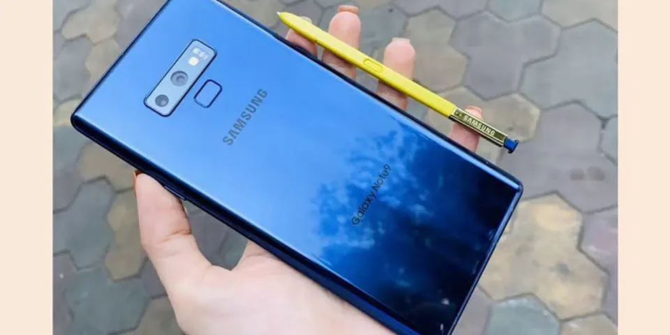 Cách kiểm tra Samsung Note 9 chính hãng