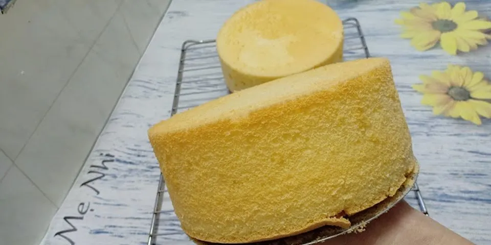 Cách làm bánh bông lan chuẩn nhất