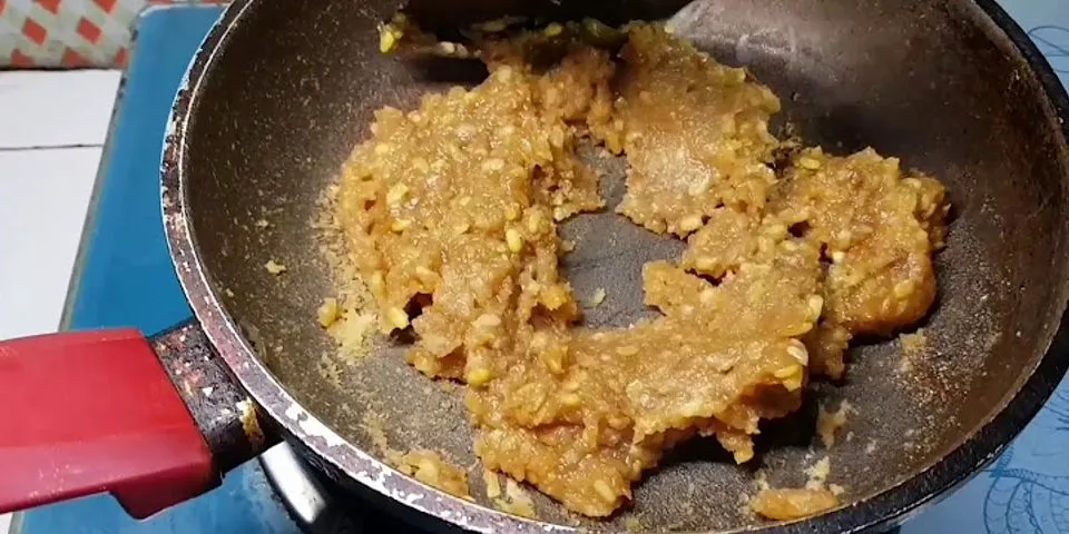 Cách làm bánh chay từ bột nếp khô