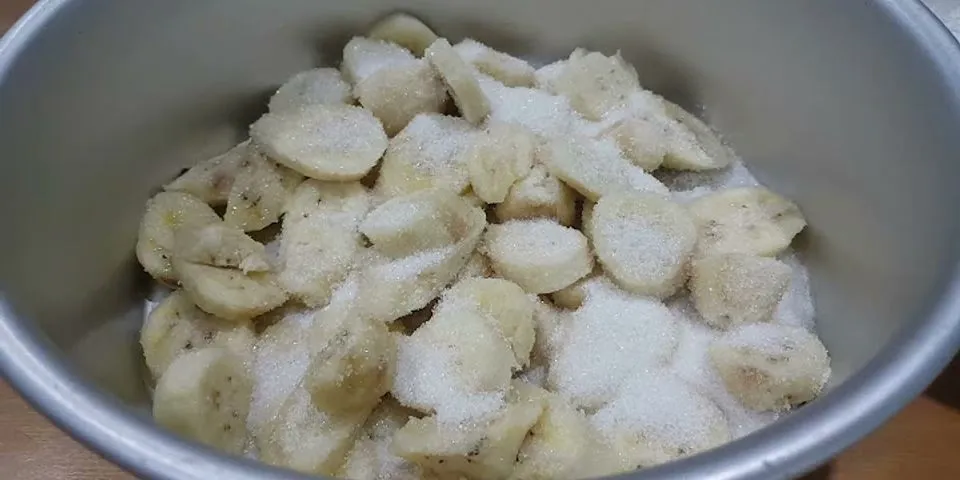Cách làm bánh chuối hấp không cần nước cốt dừa