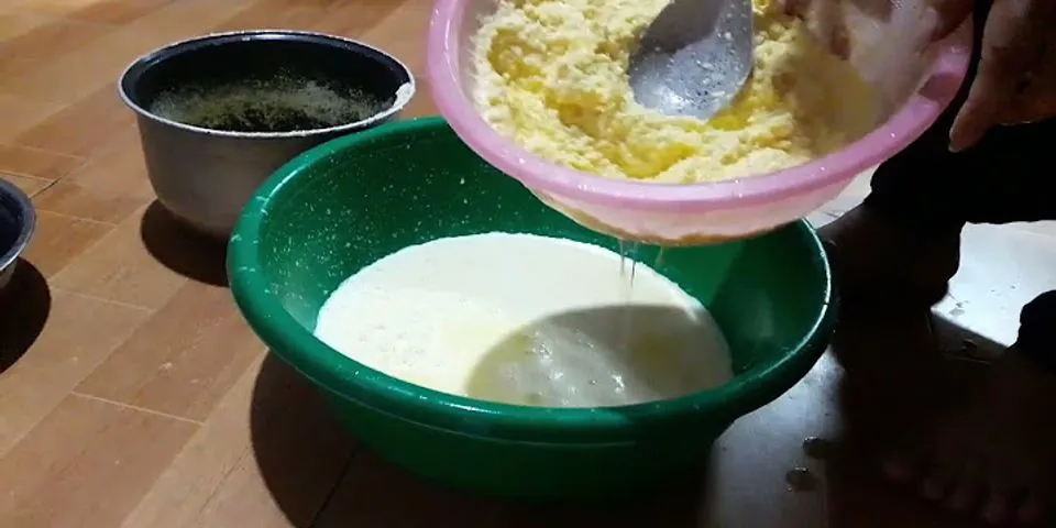 Cách làm bánh đúc người tàu