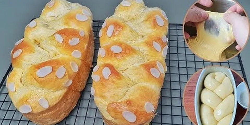 Cách làm bánh mì hoa cúc trộn