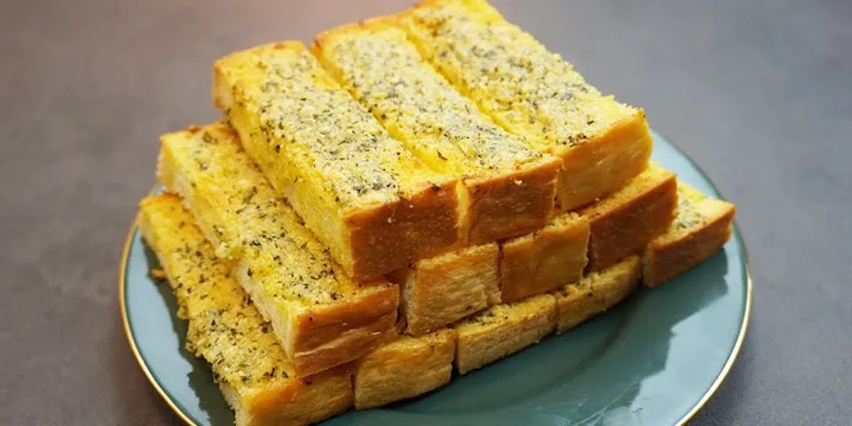Cách làm bánh mì sandwich bơ tỏi