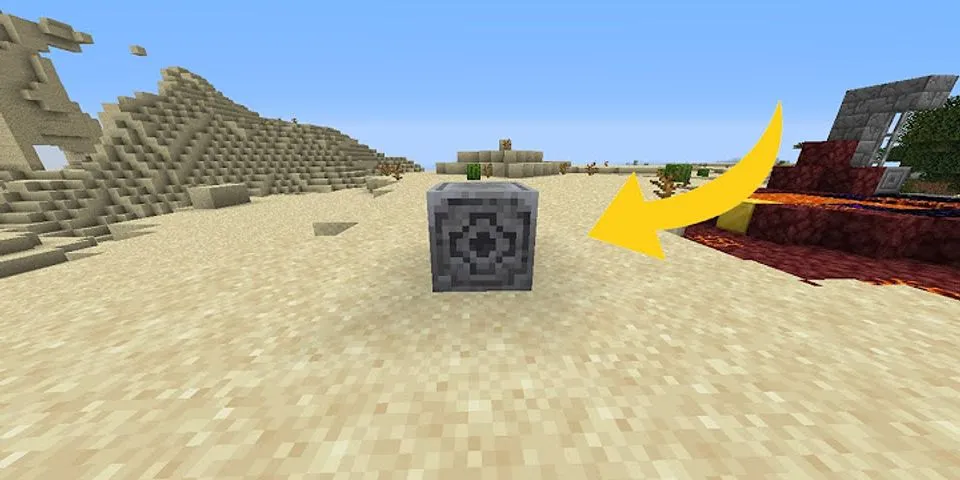 Cách làm đá nam châm Trong Minecraft