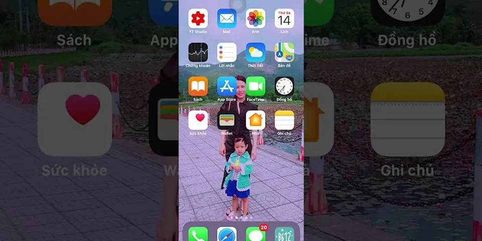 Cách làm màn hình chính iPhone