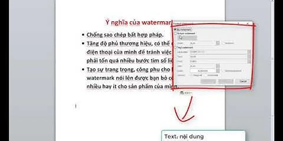 Cách làm mờ chữ trong Word 2010