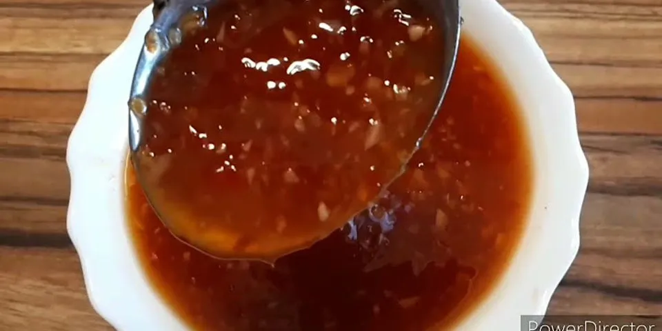 Cách làm nước sốt Thái chua cay