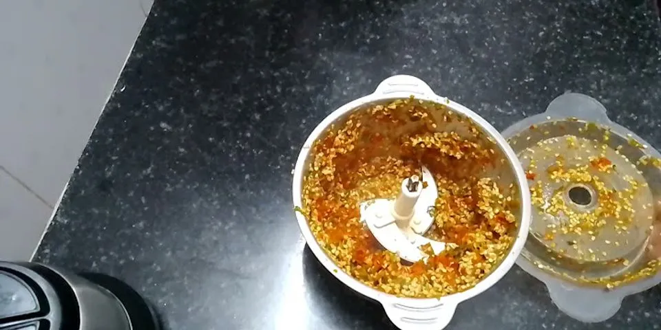 Cách làm ớt sa tế ngon tại nhà