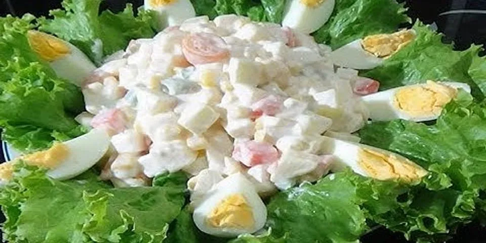 Cách làm salad khoai lang giảm cân