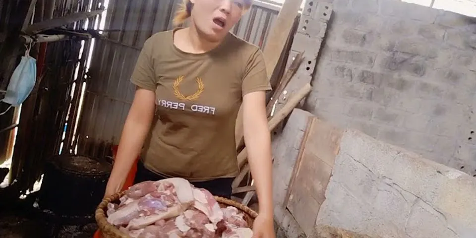 Cách làm thịt heo sấy