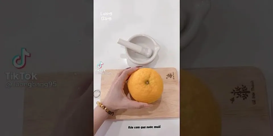 Cách làm tinh dầu cam sả