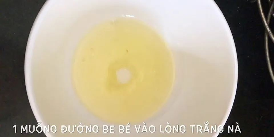 Cách làm trứng bồng bềnh bằng đũa