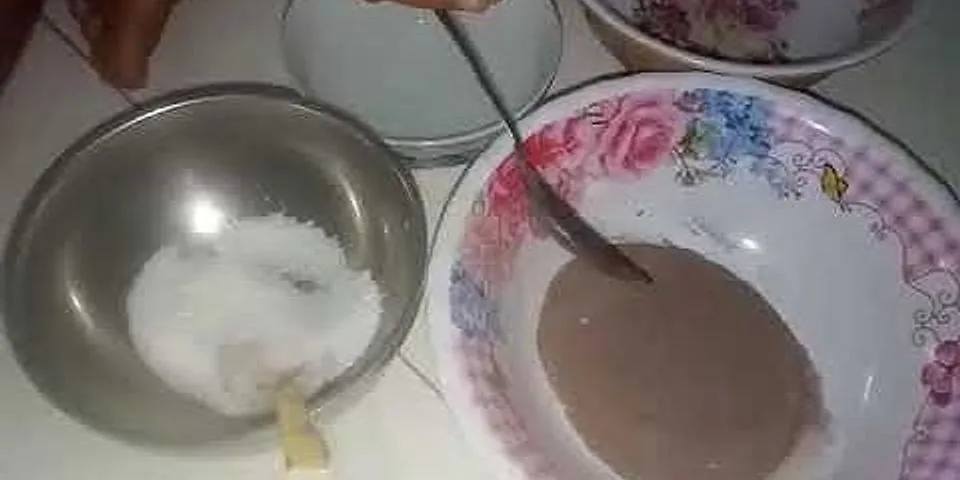 Cách làm trứng bọt biển bằng đũa