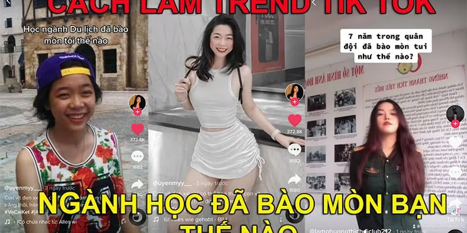 Cách làm video Tik tok thay đổi theo thời gian