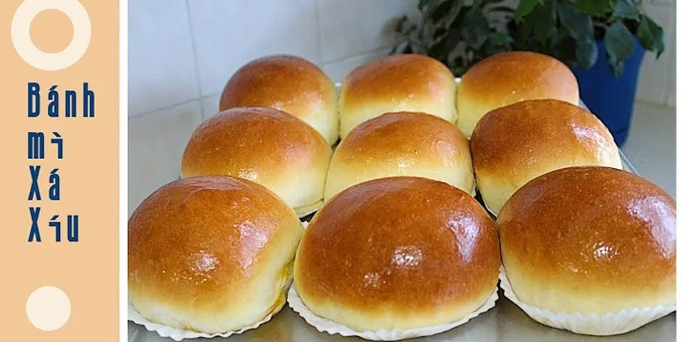 Cách làm xá xíu bánh mì