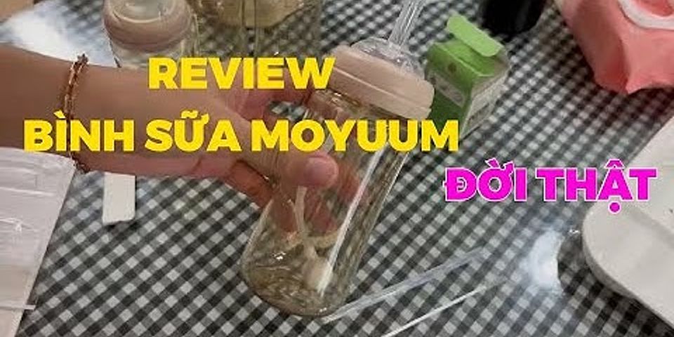 Cách lắp núm ty bình Moyuum