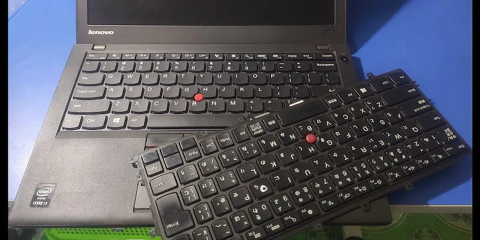 Cách lắp nút bàn phím laptop lenovo