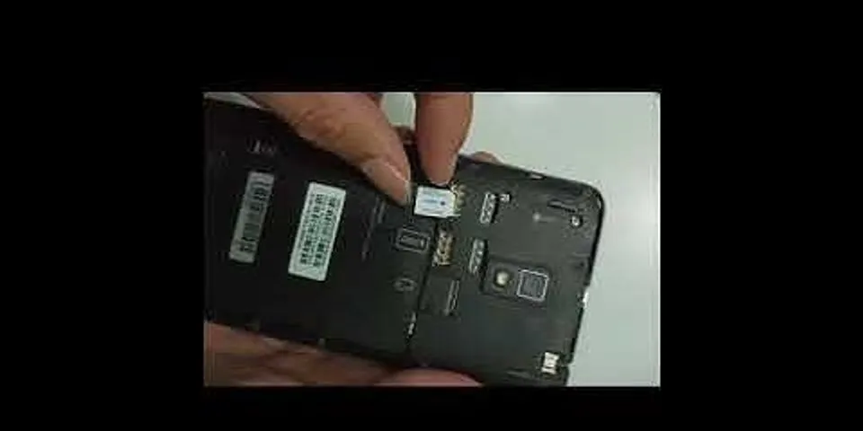 Cách lắp sim cắt vào máy Samsung