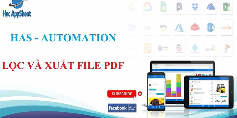Cách lọc dữ liệu trong file PDF