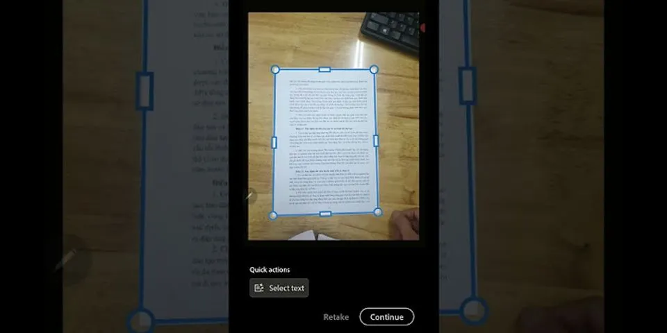 Cách lưu file PDF trên điện thoại