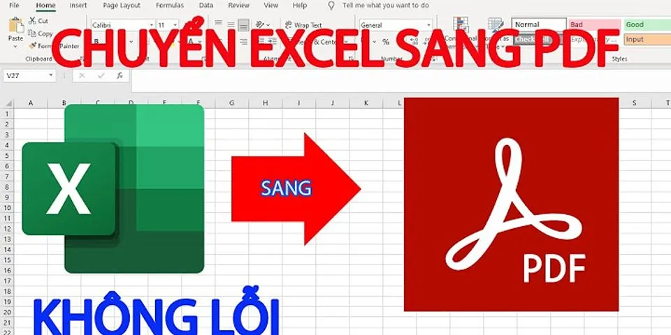 Cách lưu file PDF trong Excel 2010
