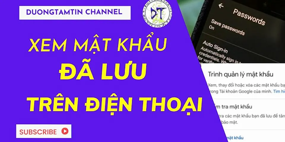 Cách lưu mật khẩu Facebook trên điện thoại Samsung