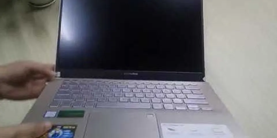 Cách mở đèn bàn phím laptop Asus Vivobook 15
