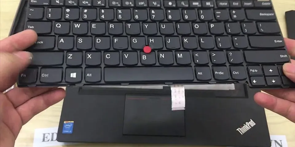 Cách mở đèn bàn phím laptop Lenovo thinkbook