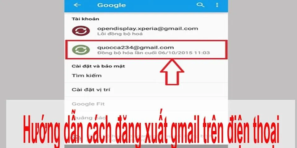 Cách mở email trên điện thoại Samsung