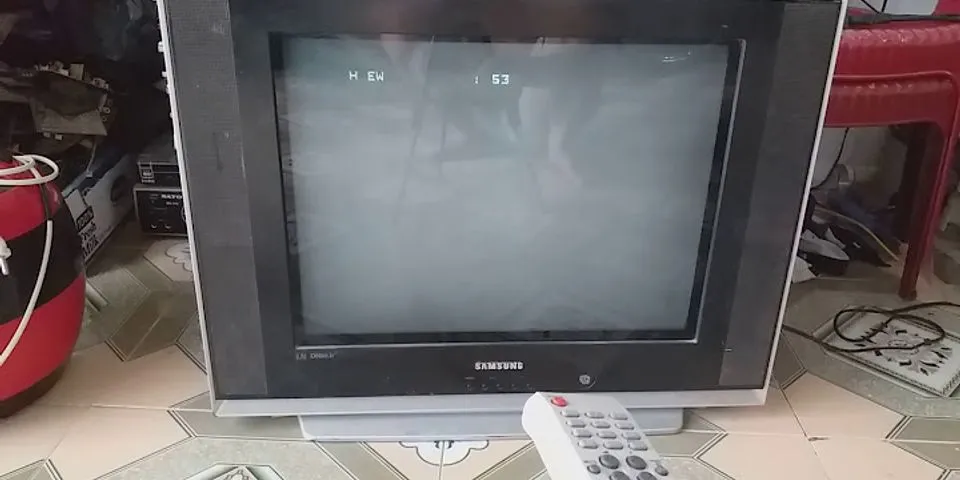 Cách mở truyền hình trên tivi Samsung
