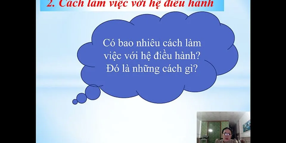 Cách nào dụng khi nhấn nút RESET để nạp lại hệ điều hành