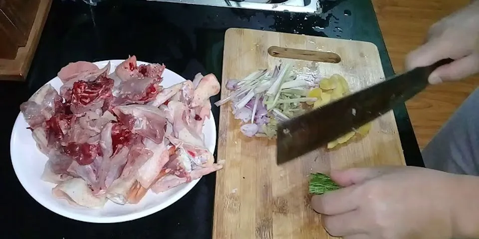 Cách nấu canh gừng gà